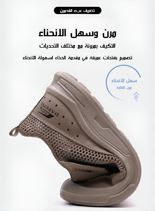 حذاء كاجوال شبكي رجالي للهواء الطلق (متوفر حتى مقاس 48) - Image 5